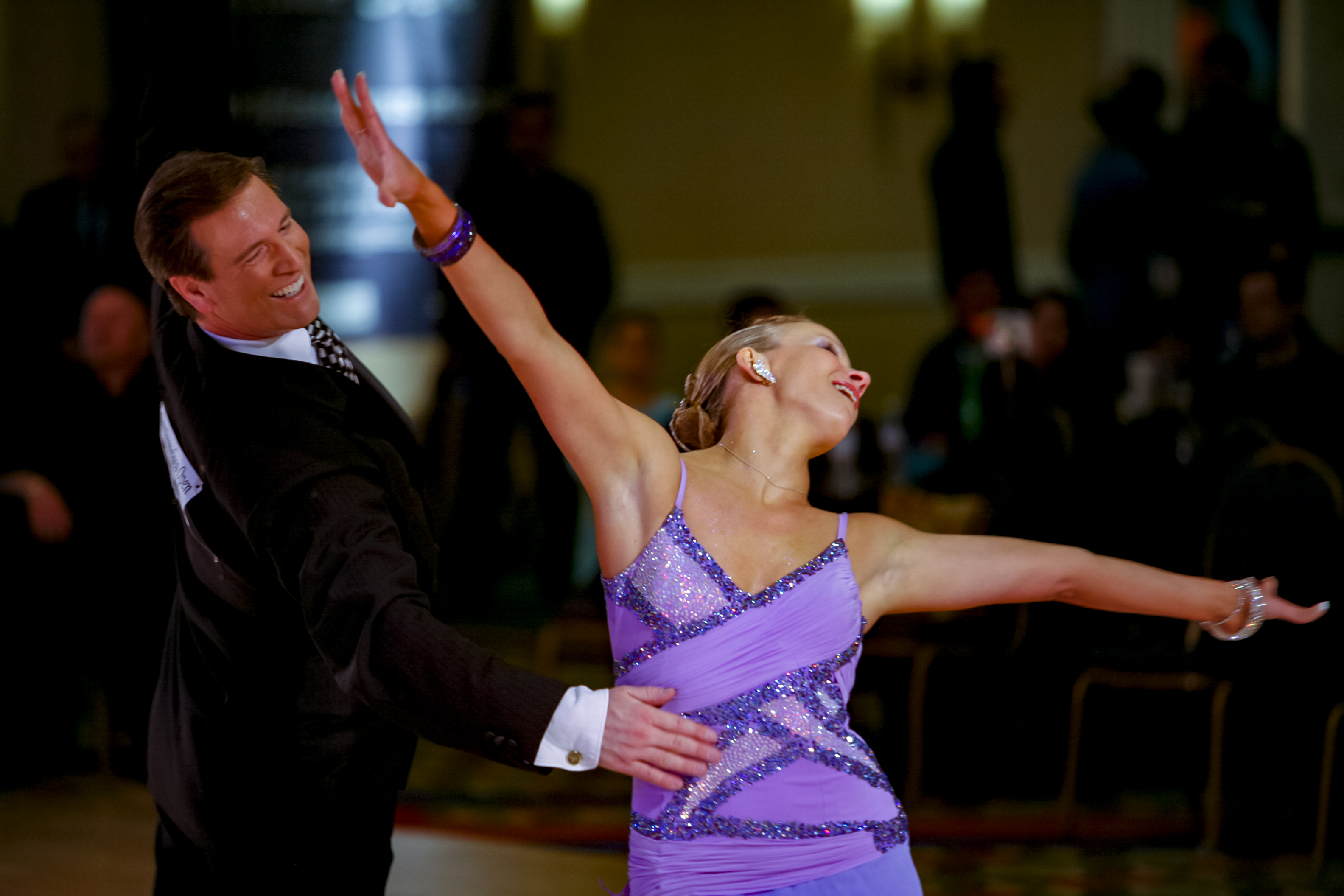 Borbala and Robert ballroom moment